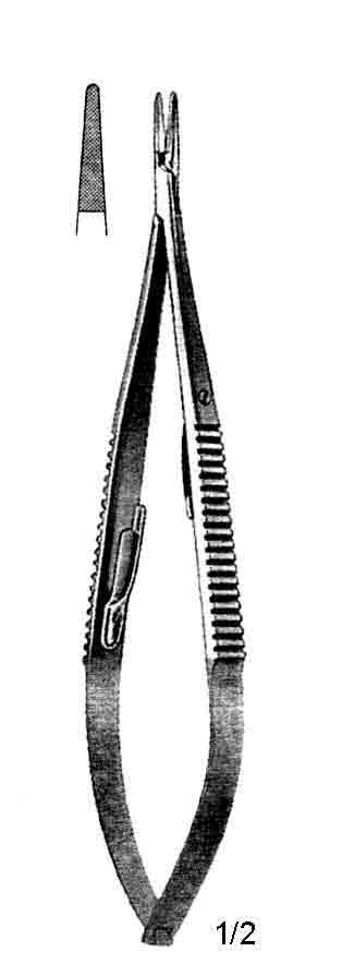 ALTIN SAPLI KİLİTLİ DÜZ PORTEKÜ 14.5CM